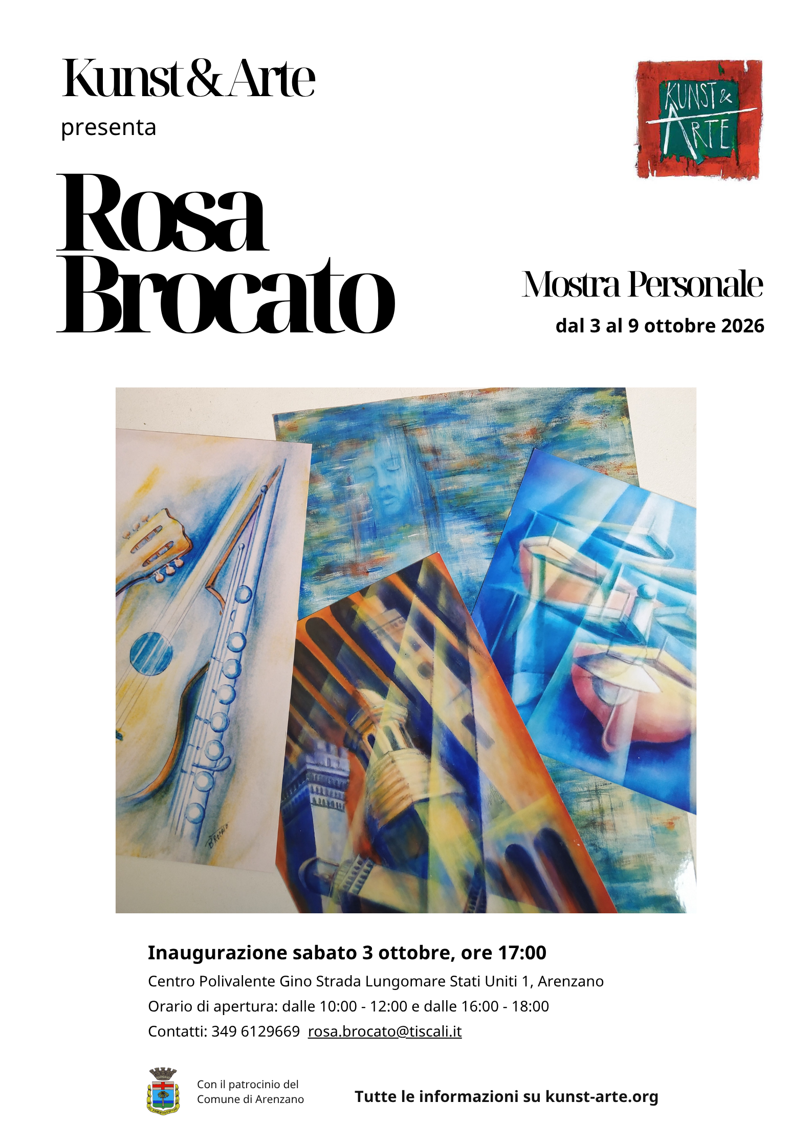 Rosa brocato artista